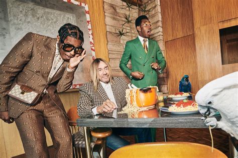 tyler the creator gucci ad|iggy pop and tyler Gucci.